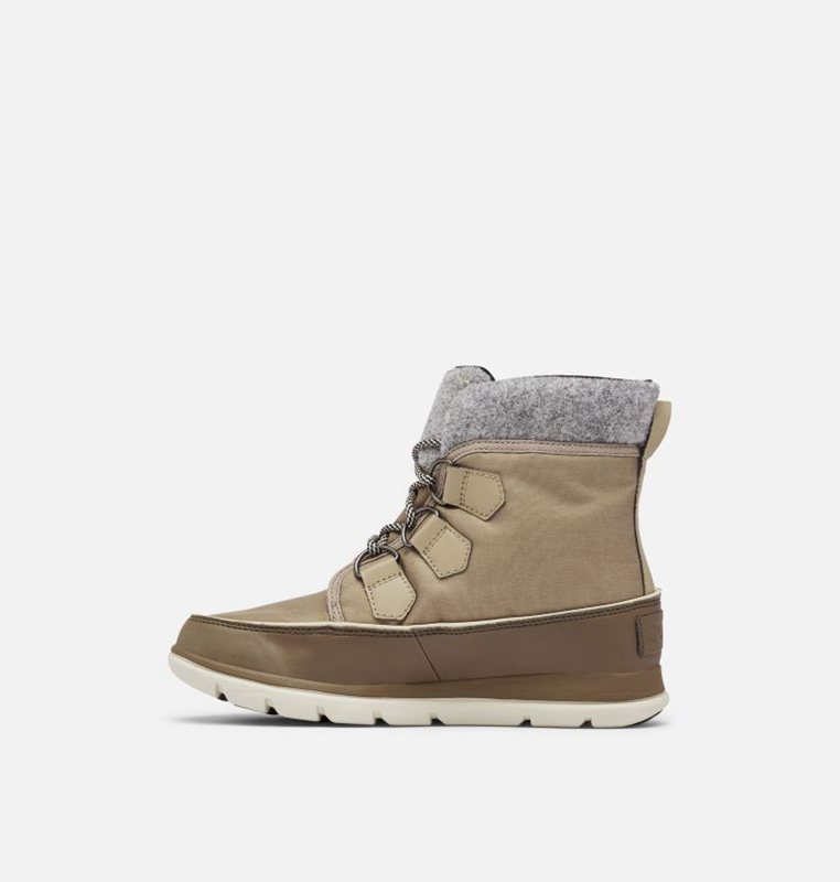 Sorel Dam Vinterkängor Khaki - ™ Explorer Carnival Låga - BCX-527860